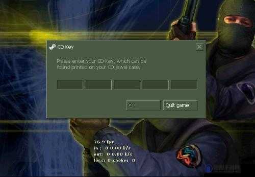 CS1.6 CDKEY序列号揭秘，中文版序列号一网打尽
