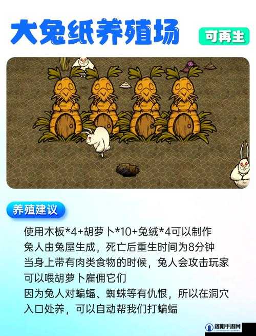 饥荒兔子怎么养