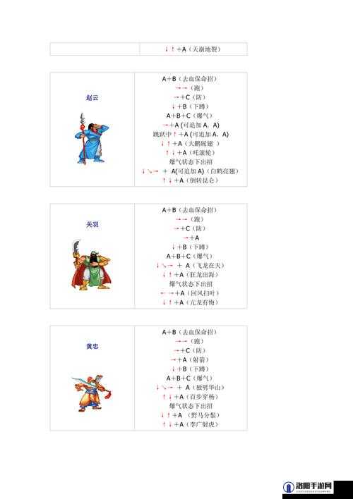 三国战纪风云再起赵云连招新手教程