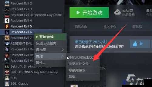 生化危机6字幕怎么打开