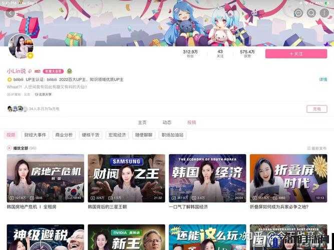 B站黄页 ：带你领略独特的视频内容与文化世界