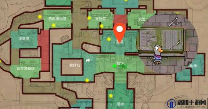 鹅鸭杀丛林神殿狼任务位置大全与任务攻略一览