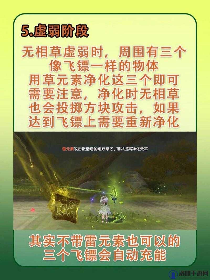 原神无相之草攻略一览，如何高效击败无相之草