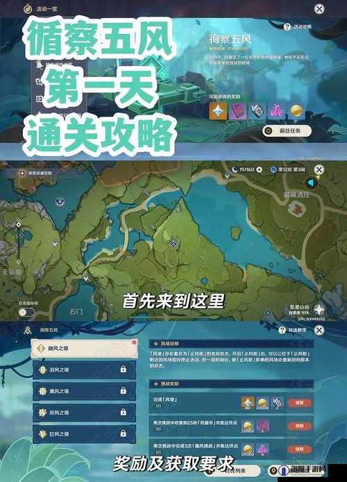原神徇察五风第五关，巨风之境的全面攻略