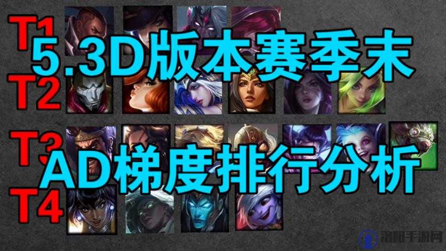 英雄联盟手游3.0版本ADC排名，最新下路射手强度榜