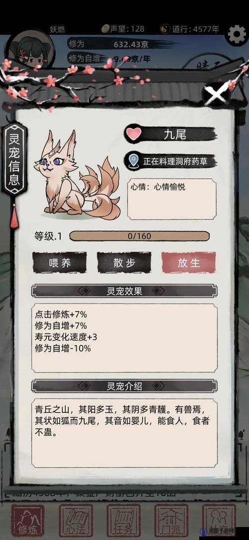 不一样修仙2,宠物的作用与功法提升技巧