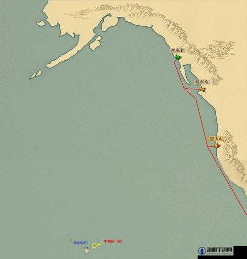 梦回大航海，国家队位置与全地图详细标注