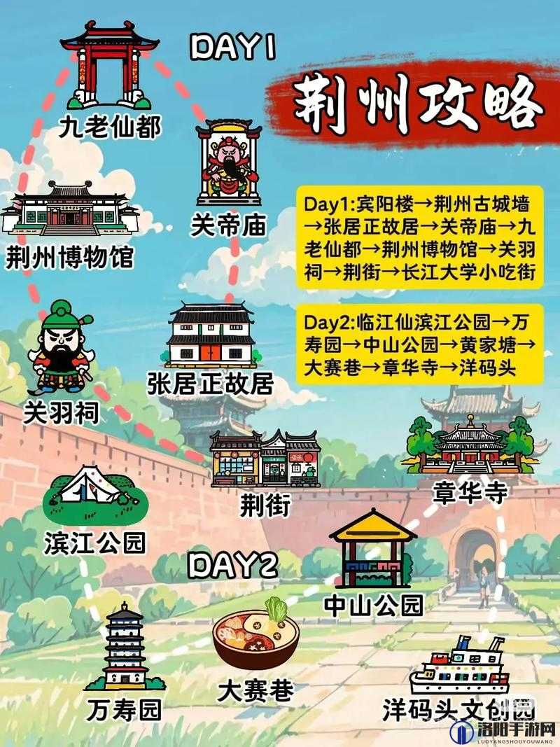 江湖悠悠荆州地图开启全攻略