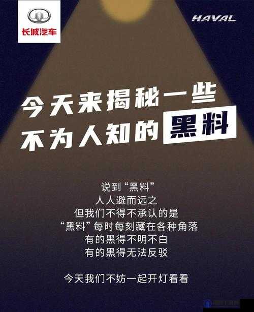 黑料背后蕴含的正能量：挖掘不为人知的积极一面