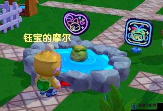 摩尔庄园手游，揭秘河童垂钓点与河童兽水潭的奇妙世界