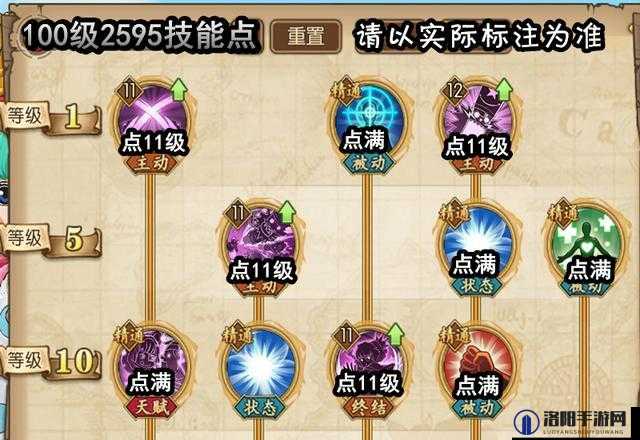航海王燃烧意志糖糖技能加点攻略,最佳技能天赋加点推荐
