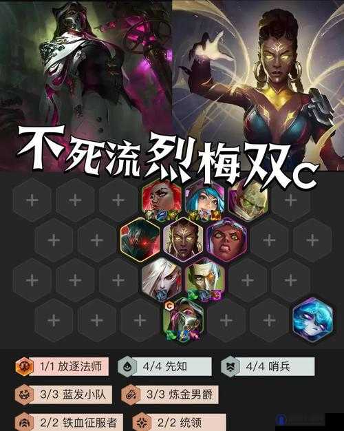 云顶之弈，铁王八人马猪妹主C玩法全解析