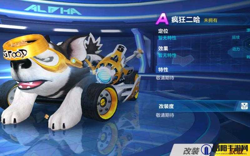 QQ飞车手游,疯狂二哈特性深度剖析