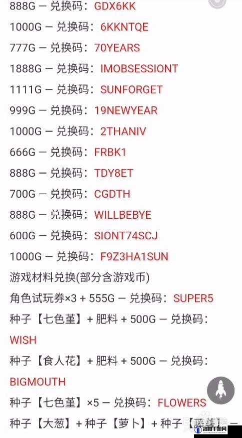 小动物之星兑换码2021最新 兑换礼包码大全