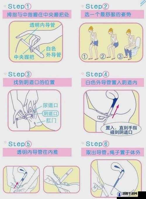 女朋友给男朋友导管的正确方式