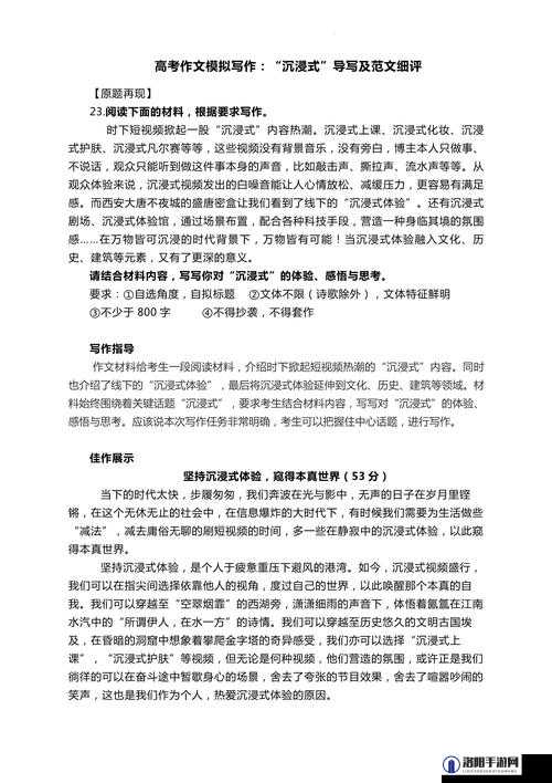 ZW 时刻沉浸其中，领略别样精彩与感悟