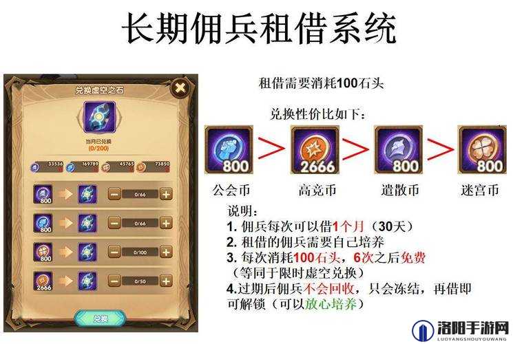 剑与远征驻场佣兵怎么玩，驻场佣兵使用攻略