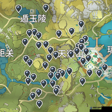 原神玲珑霄灯图宝藏在哪？玲珑霄灯图琉璃百合攻略