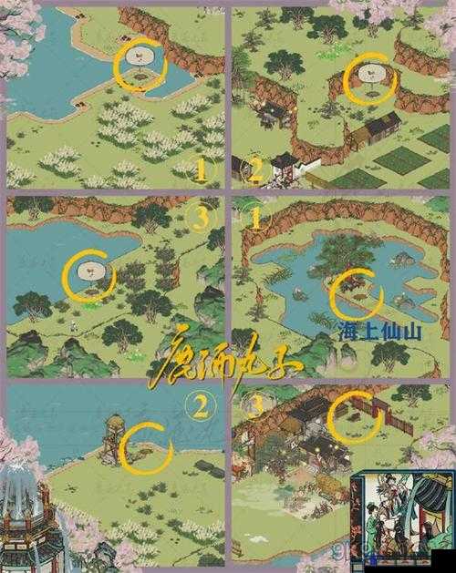 江南百景图钱塘门探秘，宝箱钥匙位置全攻略