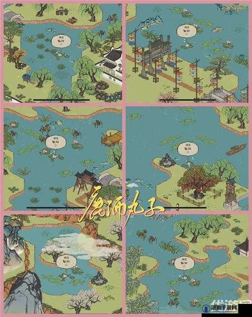 江南百景图睡莲寻觅记,睡莲位置全揭秘