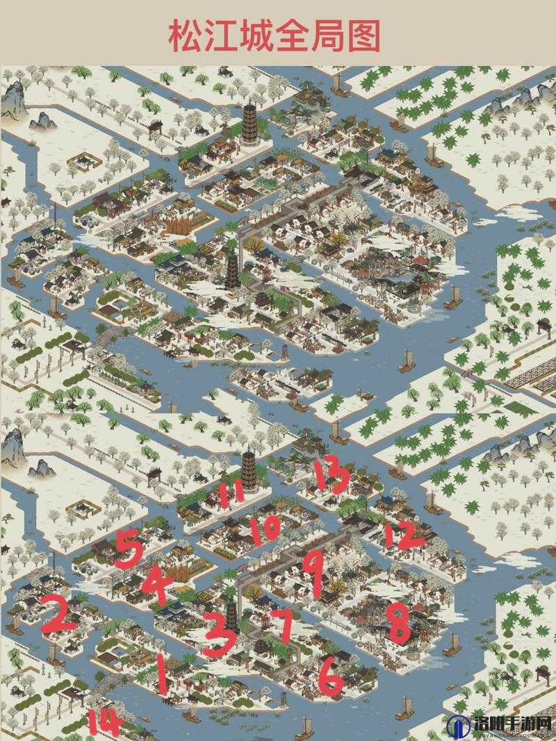 江南百景图松江府码头在哪？松江府码头位置介绍