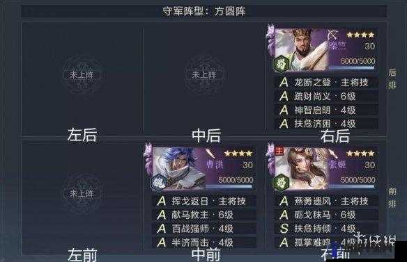 鸿图之下S2九级地难度排行与站位介绍