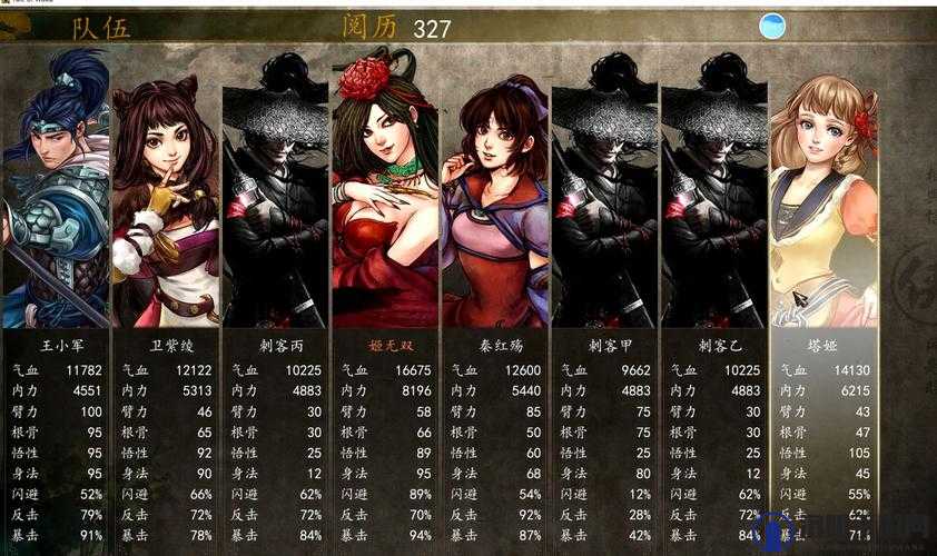 我的侠客哪些情缘角色前期好用?前期情缘角色推荐