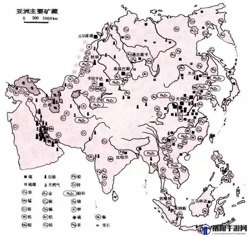 亚洲一线产区和二线产区的分布图片，你见过吗？