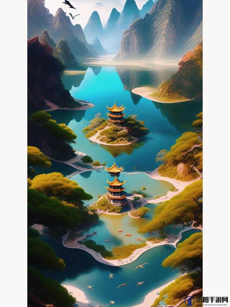 张微雨黄昏水上阁楼美景，江南水乡风情尽收眼底，感受宁静与浪漫的完美融合