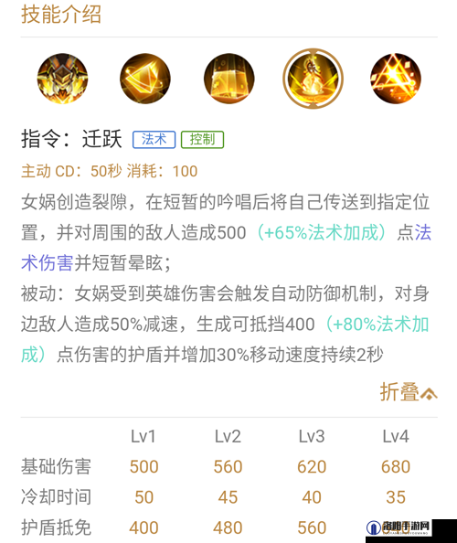 侠客道女娲怎么样，女娲技能介绍