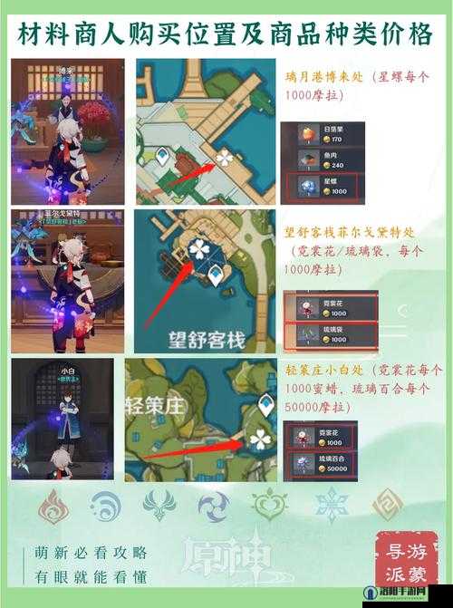 原神10月30日立本商人追踪，位置大揭秘与全汇总