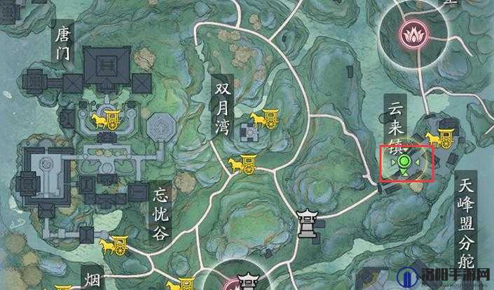 天涯明月刀手游巴蜀拍照点全攻略