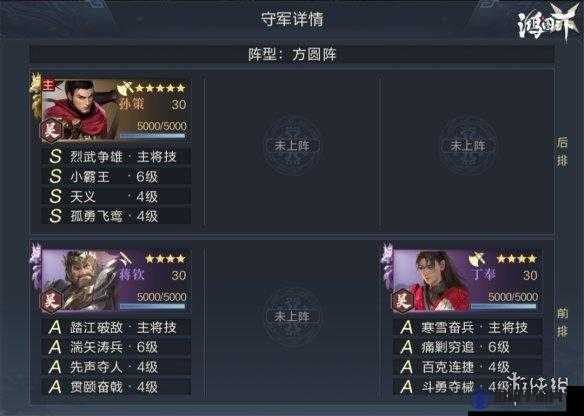 鸿图之下各级地兵力介绍，深度分析与准备策略