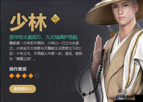 天涯明月刀手游少林选什么身份？少林身份推荐