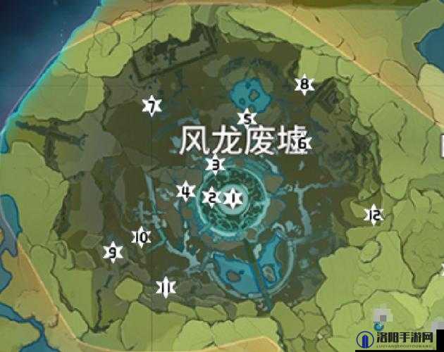 原神风龙废墟挖矿路线与矿石分布图攻略