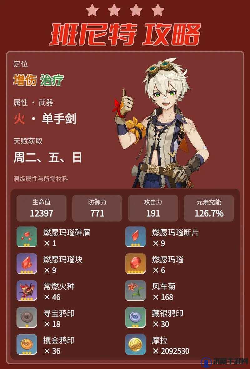 原神班尼特使用什么武器？班尼特武器推荐及玩法革命预测