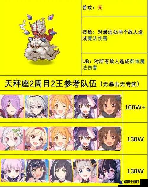 公主连结天秤座二王怎么打 天秤座二王阵容推荐