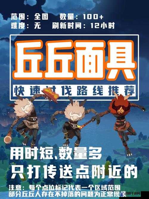 原神破损的面具在哪刷?在哪刷丘丘人?