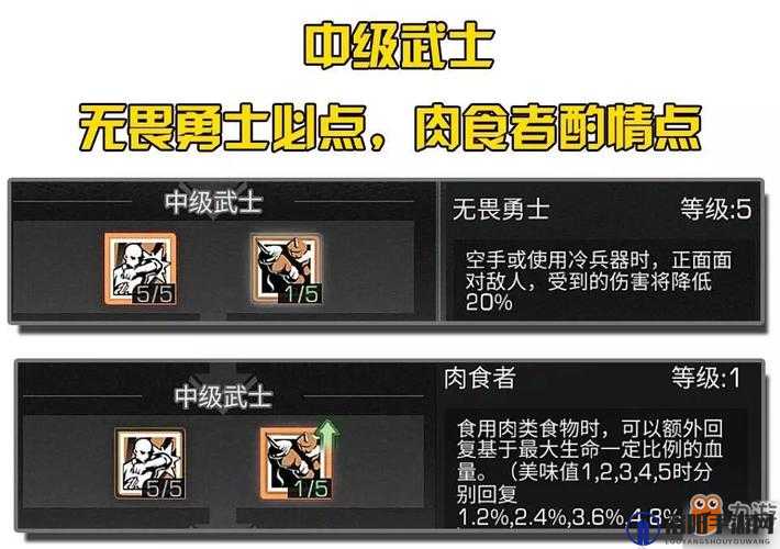 明日之后武士天赋加点推荐，武士技能点怎么加