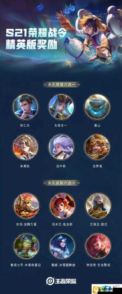 王者荣耀新赛季战令值得买吗？S21赛季战令奖励介绍