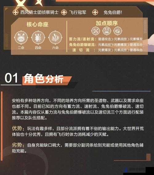原神安柏武器深度解析，最佳选择与误解澄清
